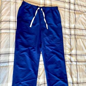 Figs Pisco Basic Mens Scrub Pants - Navy, worn 2-3 times